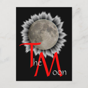 Der Mond, la lune, la luna, the moon Postkarte Postcard