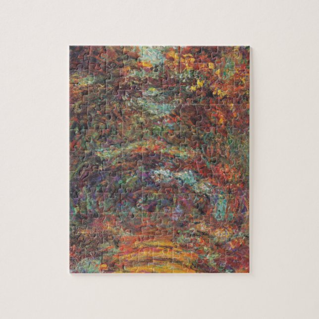 Der Rosenweg in Giverny Jigsaw Puzzle (Vertical)