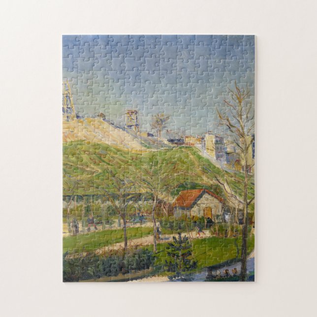 Der Square Saint-Pierre | 1883-84 Jigsaw Puzzle (Vertical)