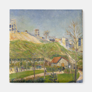 Der Square Saint-Pierre   1883-84 Magnet
