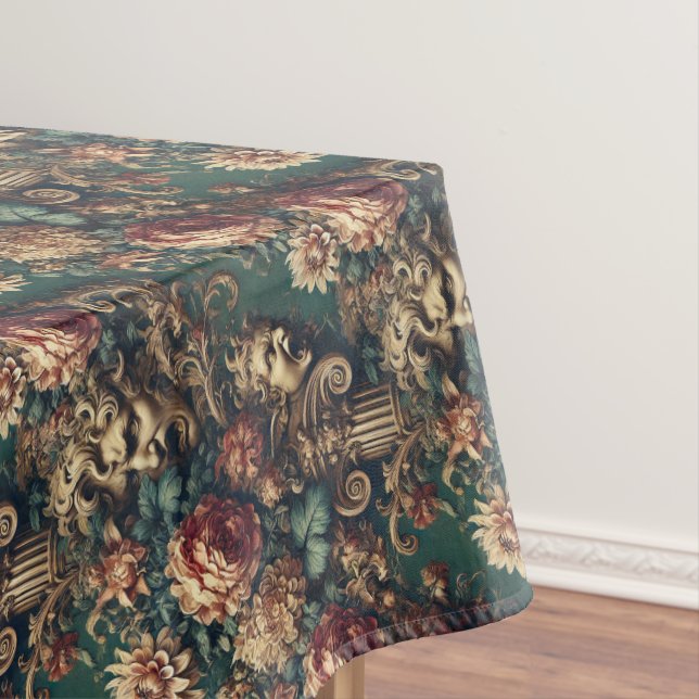 Deranged Decadence – Gothic Medium Pattern Tablecloth (In Situ)