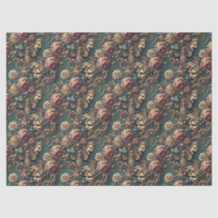 Deranged Decadence – Gothic Victorian Floral Tissue Paper
