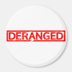 Deranged Stamp Magnet