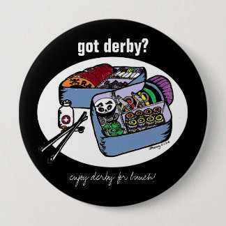 derby bento 10 cm round badge