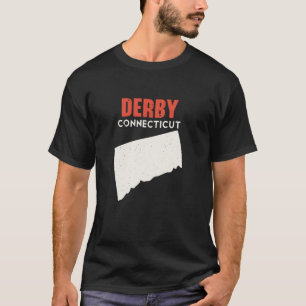 Derby Connecticut USA State America Travel Connect T-Shirt