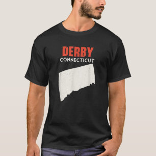 Derby Connecticut USA State America Travel Connect T-Shirt