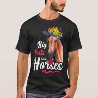 Derby Day 2022 Big Hats And Horses T-Shirt