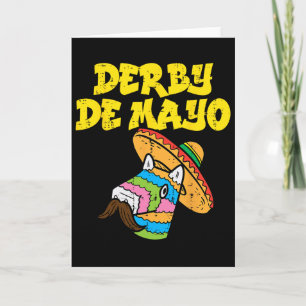 Derby De Mayo Cinco De Mayo Mexican Shirt Card