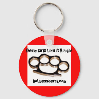 Derby Girls Like it Rough!, hotm... Key Ring