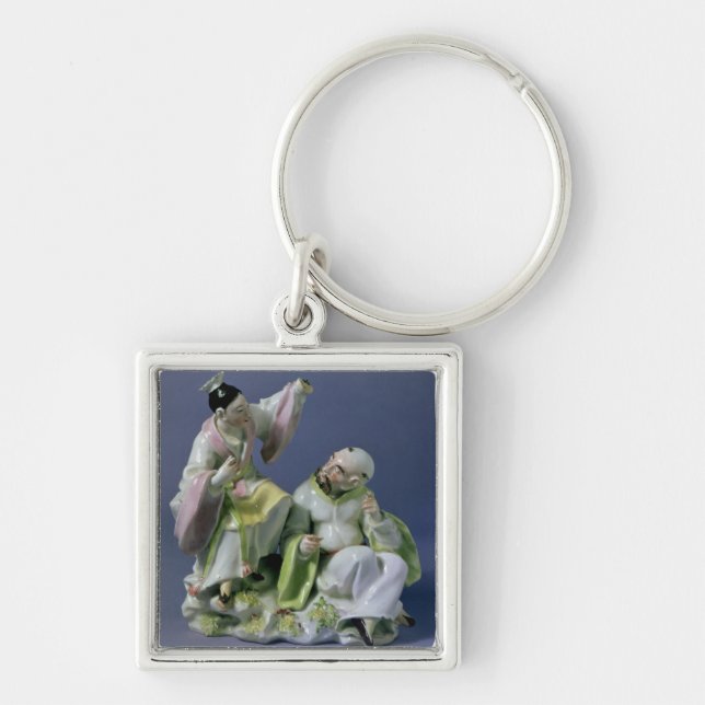 Derby group, early Blanche period, c.1750-54 Key Ring (Front)