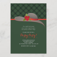 Derby Hat Invitation