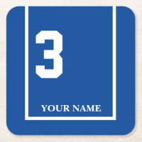 Derby Horse Race Blue 3 Personalised