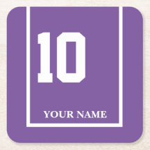 Derby Horse Race Purple 10 Personalised