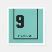 Derby Horse Race Turquoise 9 Personalised