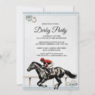 Derby Horse Racing Party Invitation 2026