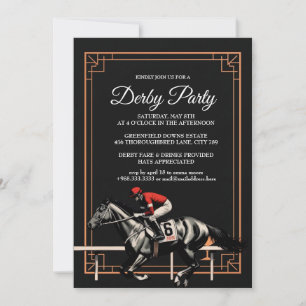 Derby Horse Racing Party Invitation 2026