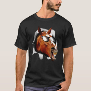 Derby Horse Wallpaper Horse Riding Racing Animal B T-Shirt