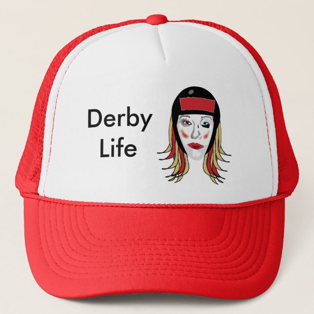 Derby Life Trucker hat (Front)