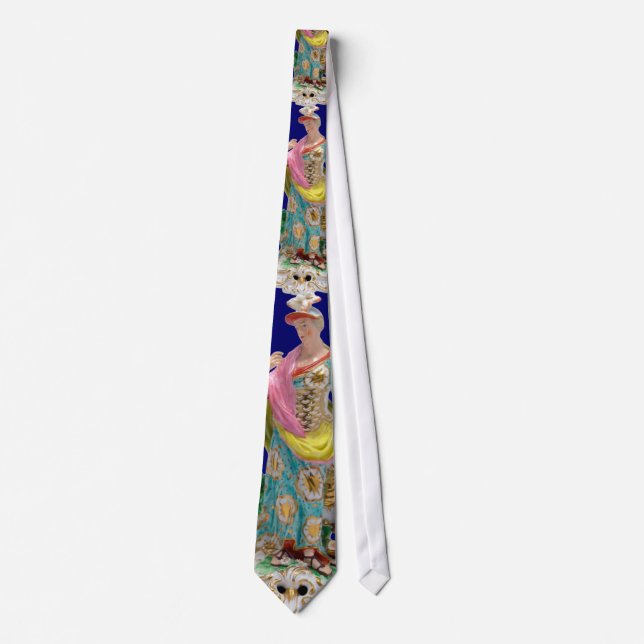 Derby 'Minerva' - Goddess of Wisdom - C. 1770 Tie (Front)