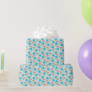 Derby Mint Julep Bermuda Bag Preppy Wrapping Paper