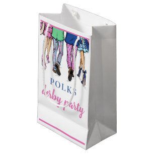 Derby Party Fashion Preppy Horse Racing  Small Gift Bag