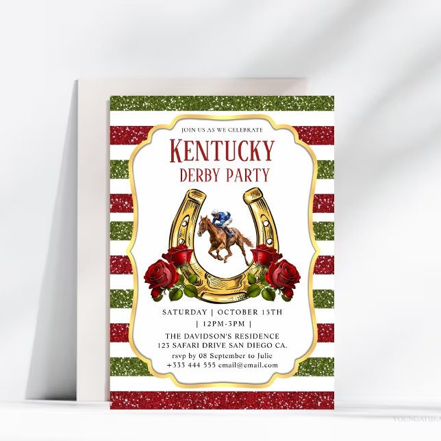  Derby Party Invitation (Creator Uploaded)
