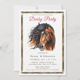 Derby Party Invitation