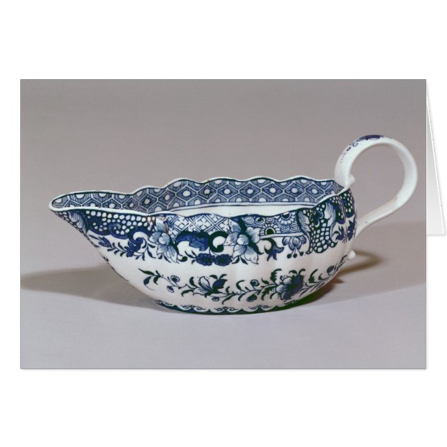 Derby sauceboat, c.1765 (Front Horizontal)