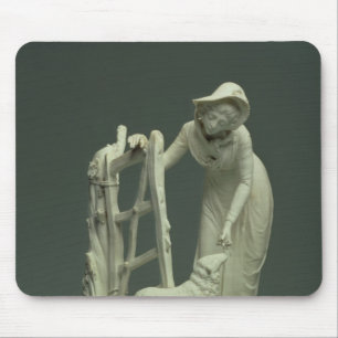Derby shepherdess, 1790 mouse pad