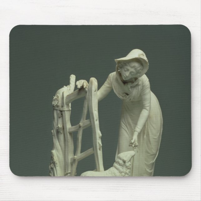 Derby shepherdess, 1790 mouse pad (Front)
