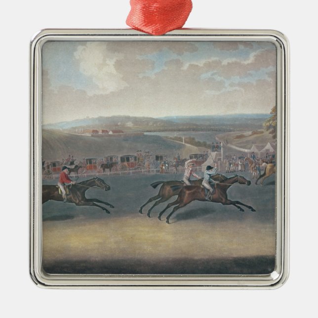 Derby Sweepstake, 1791/2 Metal Ornament (Front)