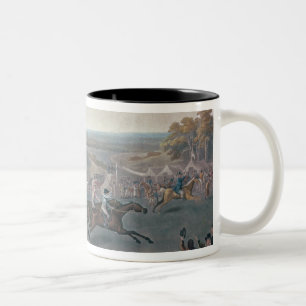 Derby Sweepstake, 1791/2 Two-Tone Coffee Mug
