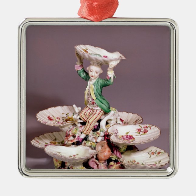 Derby table centrepiece, 1760-65 metal tree decoration (Front)