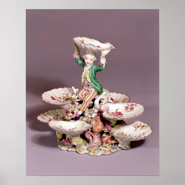 Derby table centrepiece, 1760-65 poster (Front)