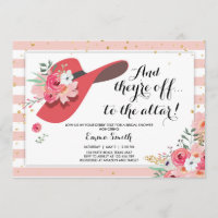Derby Wear a Hat Horse Rose Gold Bridal Shower