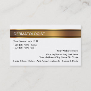Dermatologist Business Cards