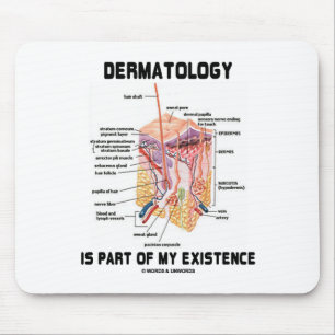 Dermatology Is Part Of My Existence (Skin Layers) Mouse Pad