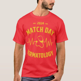 Dermatology Residency Match 2024 Celebration T-Shirt