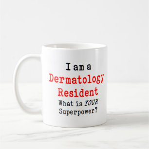 dermatology resident coffee mug