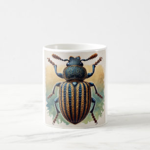 Dermestid Beetle in Watercolor and Ink 280824IREF2 Coffee Mug