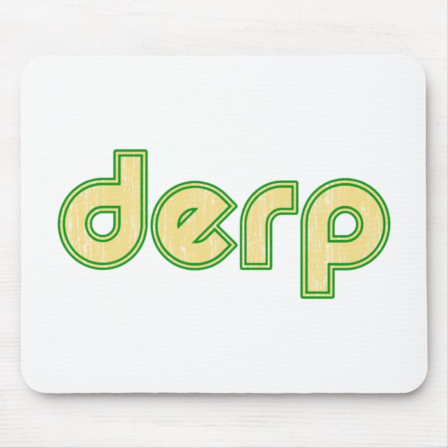 Derp 1 mouse pad (Front)