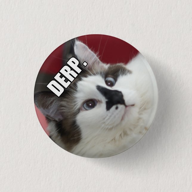 Derp Cat Buttons (Front)