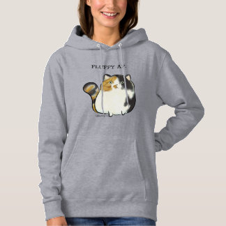 Derp cats sassy calico hoodie