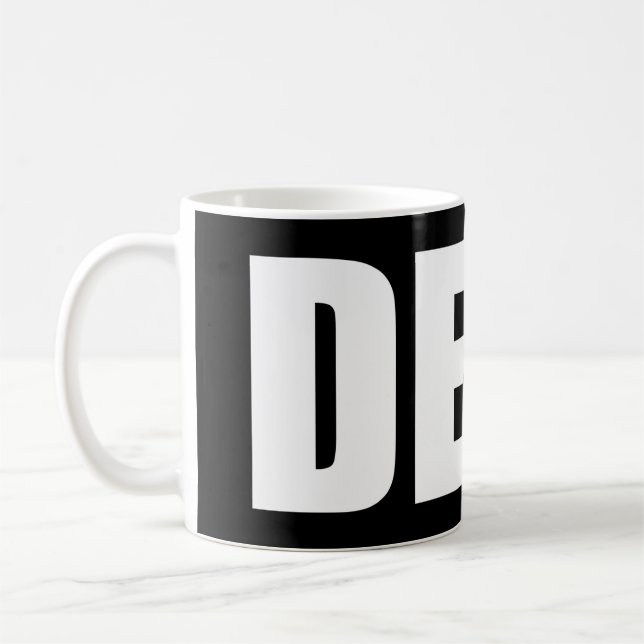 DERP COFFEE MUG (Left)