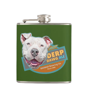 Derp Dog Flask