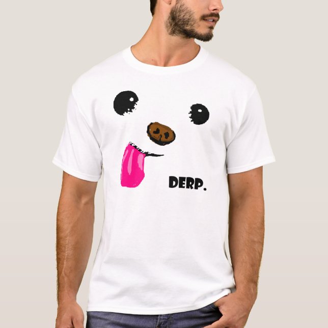 Derp Dog T-Shirt (Front)