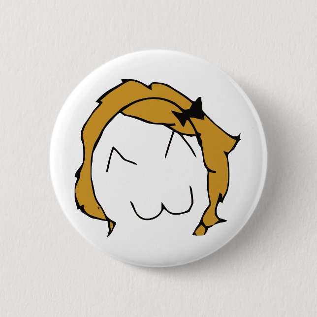 Derpina 6 Cm Round Badge (Front)