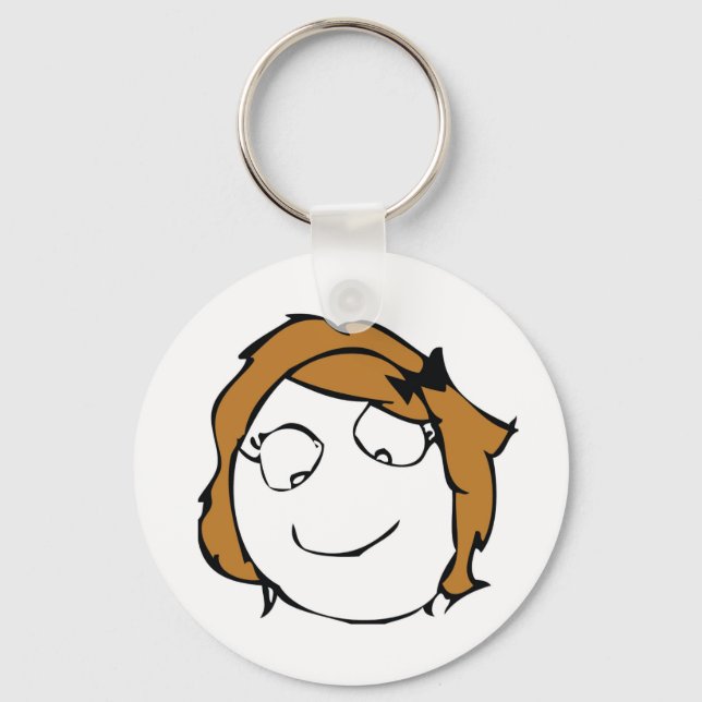 Derpina Troll Key Ring (Front)