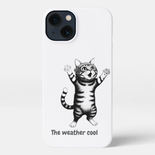 Derpy Kitty Phone Case - Maximum Cuteness Overload (Back)