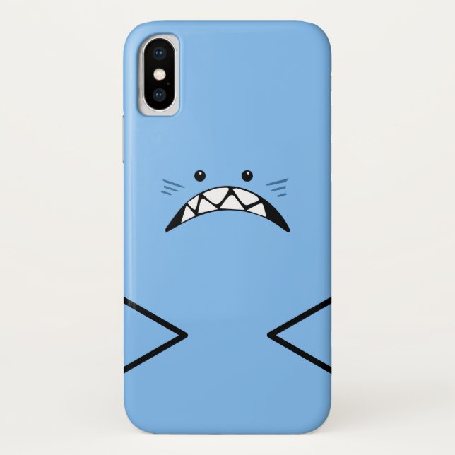Derpy Shark Case-Mate iPhone Case (Back)